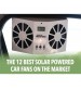 Solar Dual Fan Car Front-Rear Window Air Vent Cool Cooler Fan